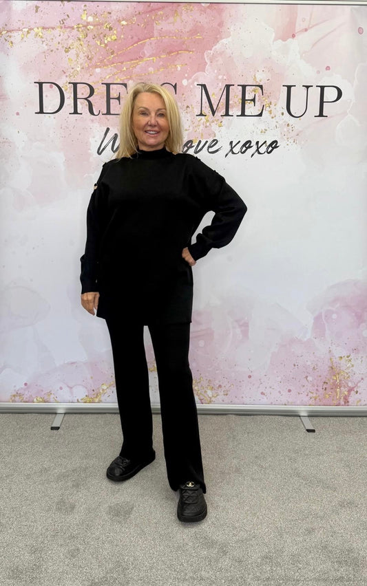 Elisa Tracksuit - Black