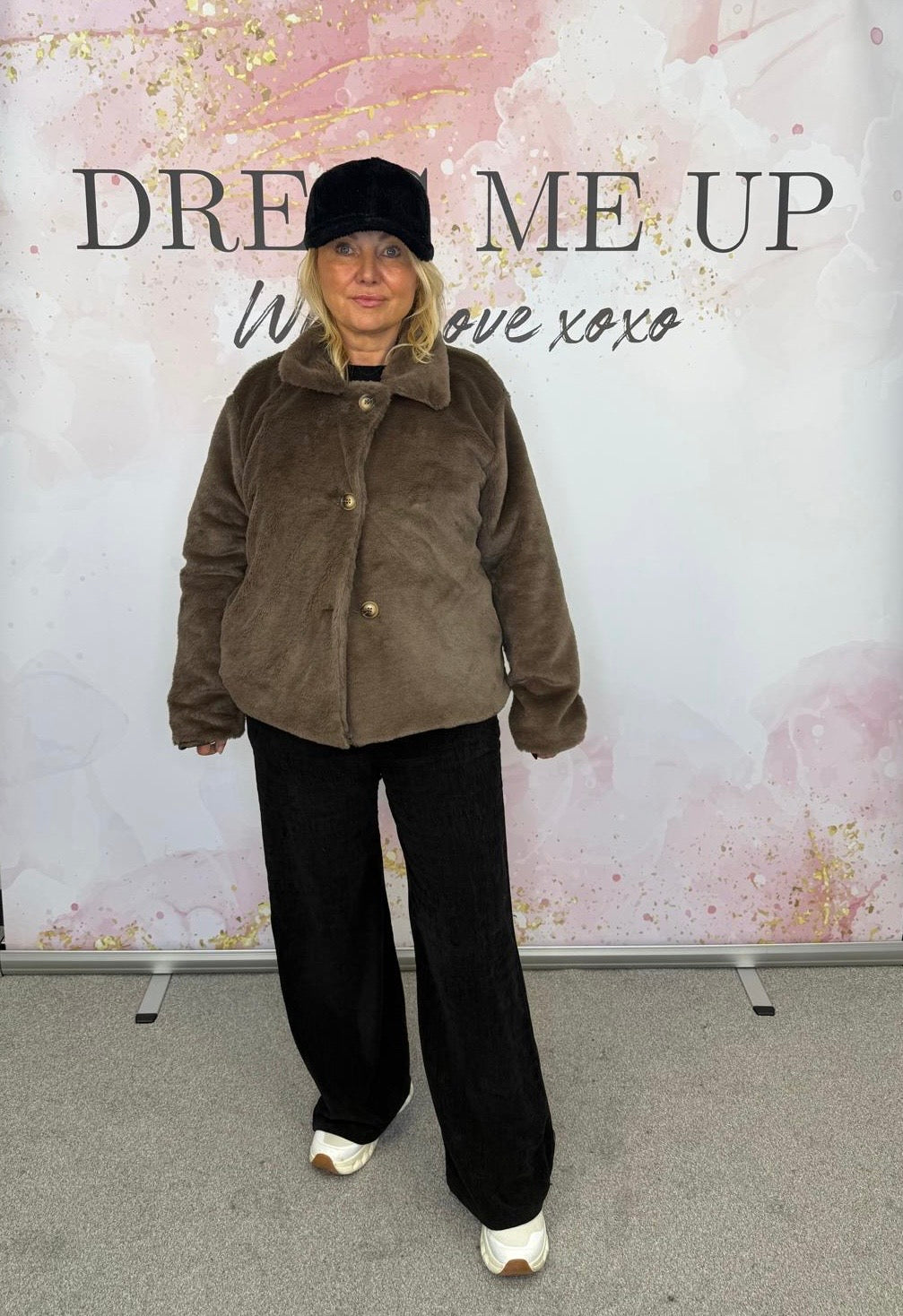 Rock Fur Jacket -Brown