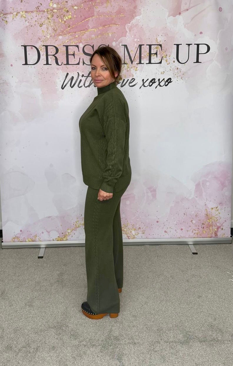 Dahlia Tracksuit Khaki