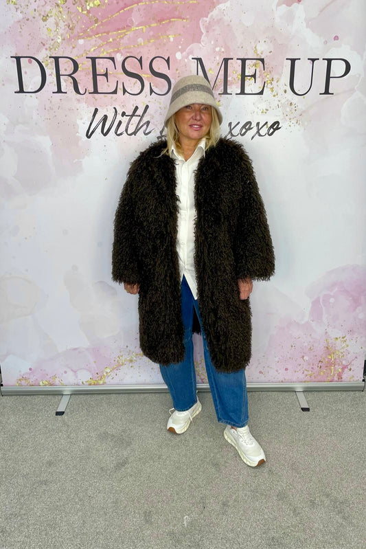 Shaggy Coat Brown