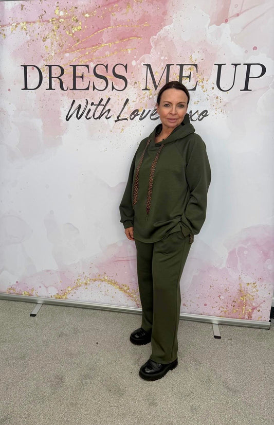 Sally Loungewear Set - Khaki