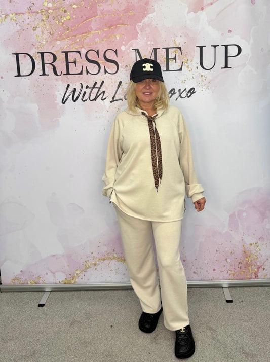 Sally Loungewear Set - Stone