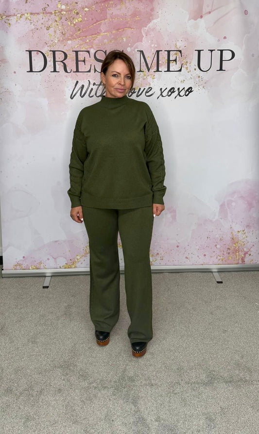 Dahlia Tracksuit Khaki