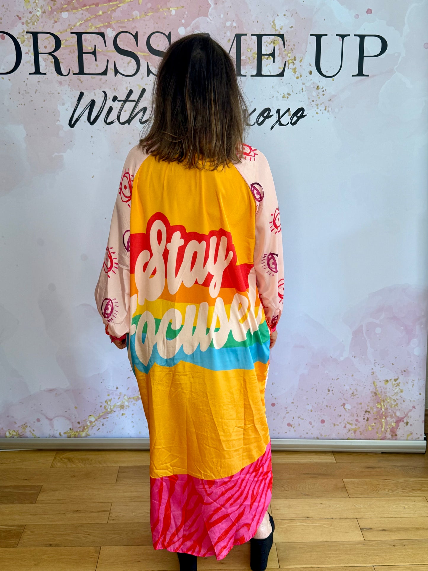 Stay Focused Shirt Dress