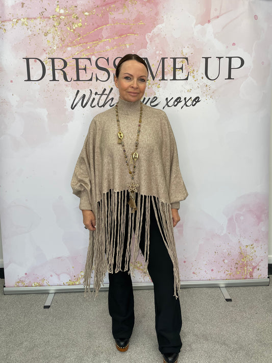 Penny Poncho - Stone