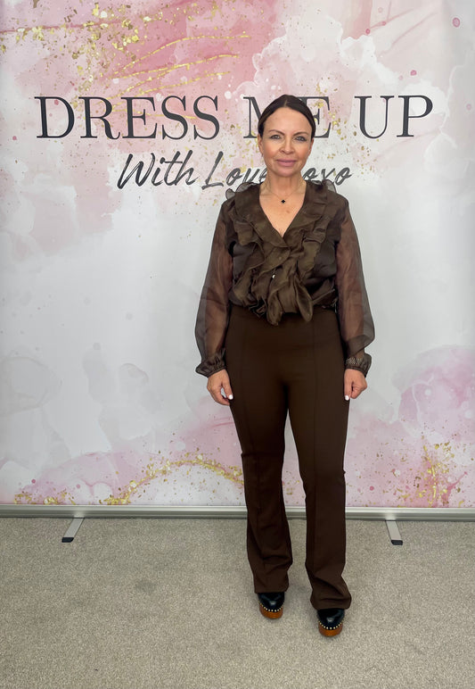 Stephanie Trousers Brown