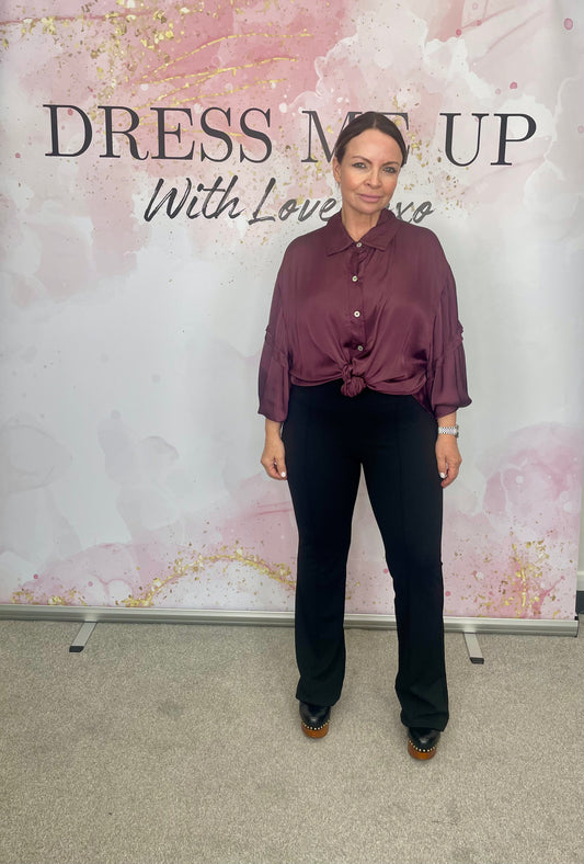 Stephanie Trousers Black