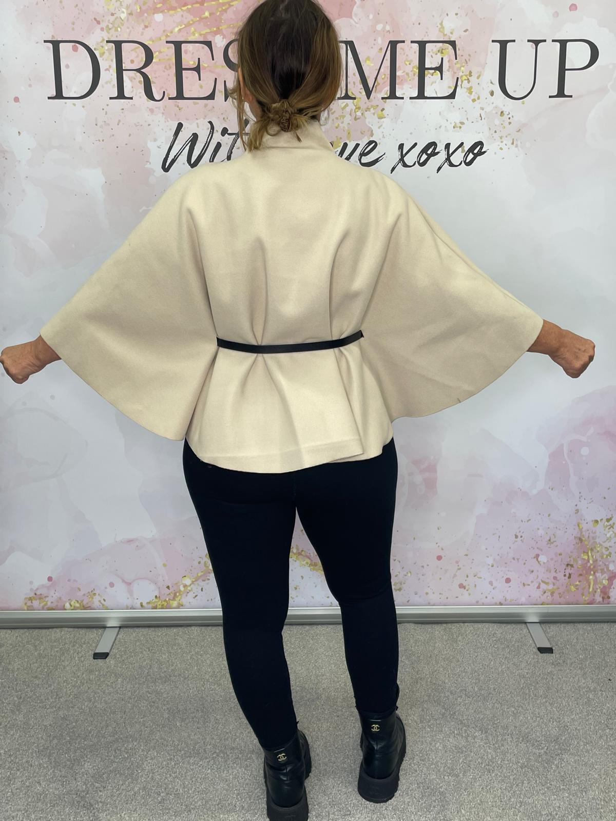 Mia Cape Coat Cream