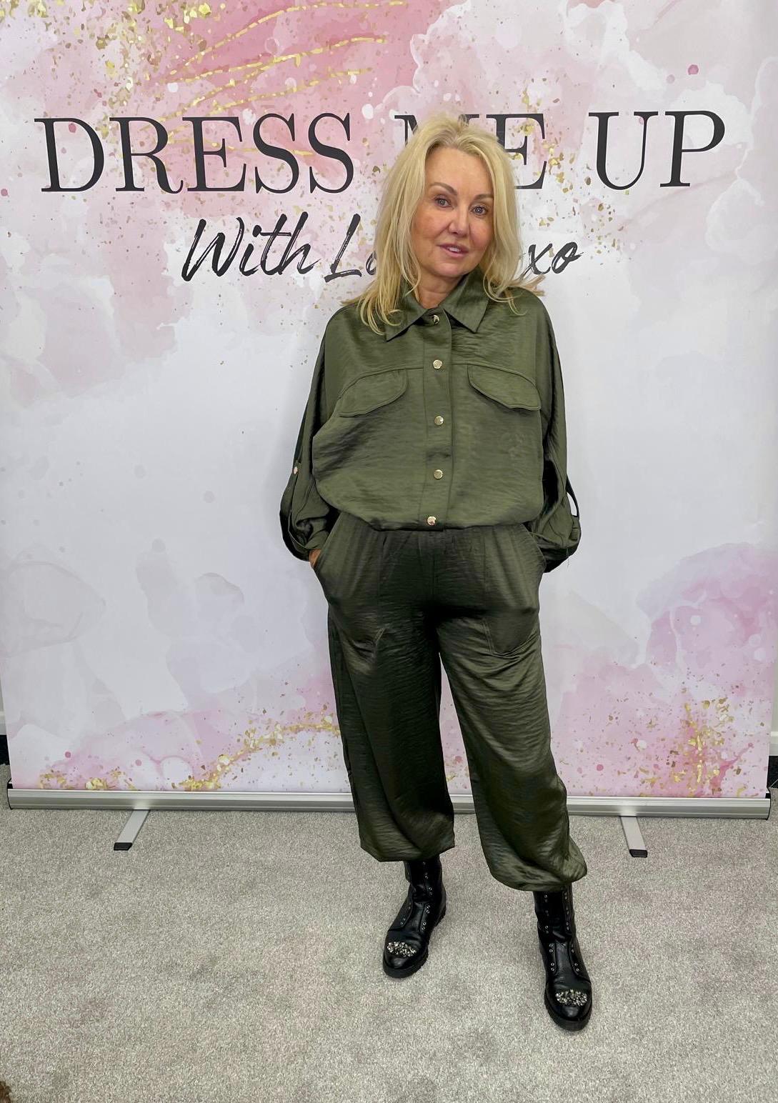 Cruz Suit Khaki
