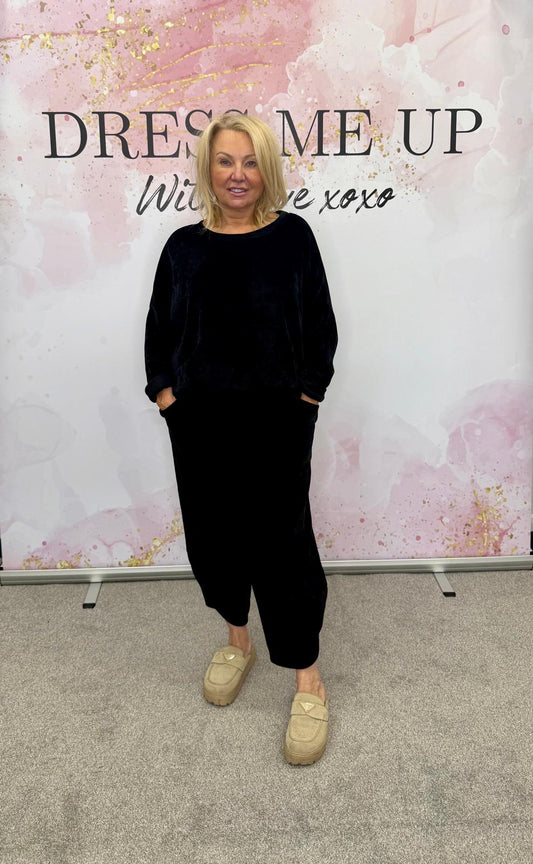 Harriet Harem Set - Black