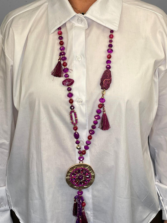 Purple Necklace