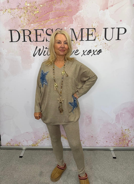 Star Tracksuit - Oatmeal