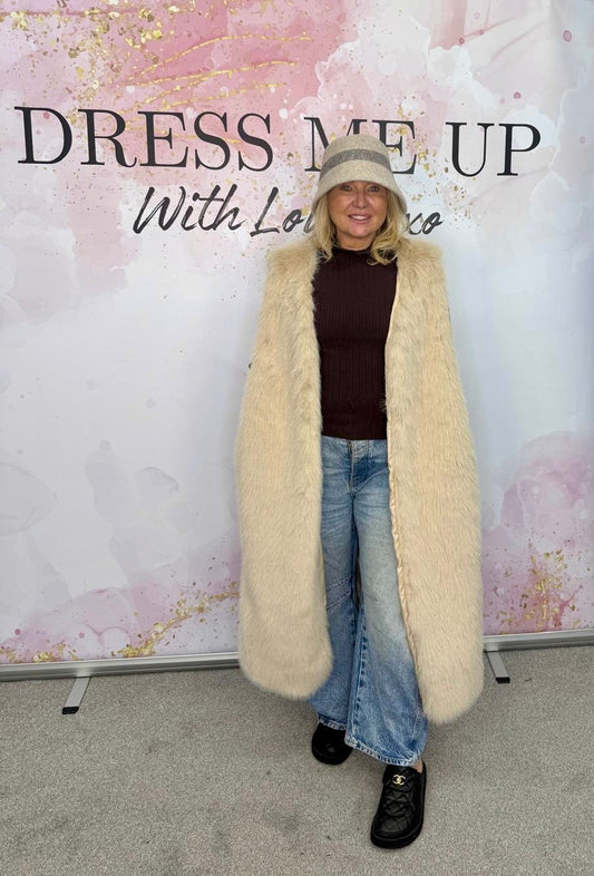 Isabella Gilet - Cream