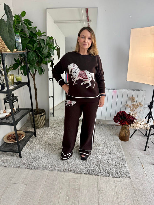 H Tracksuit - Brown