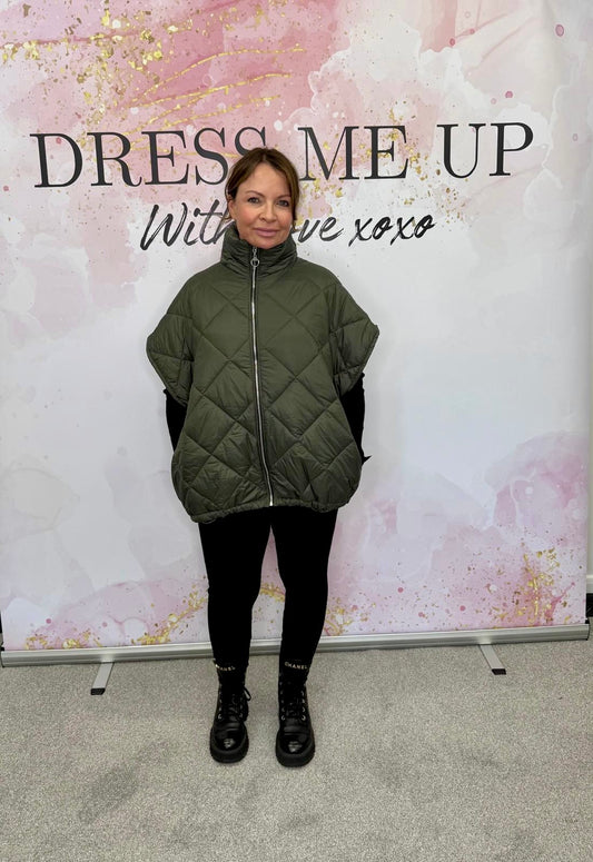 Padded Gilet Khaki