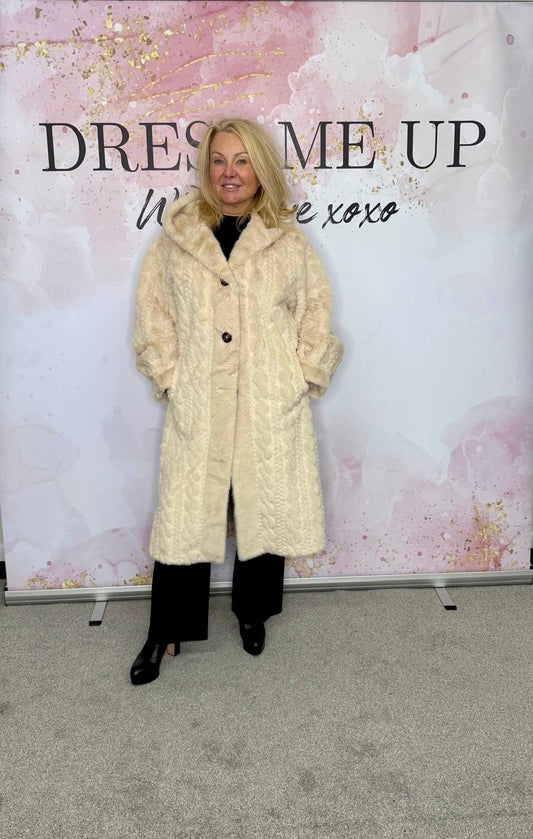 Carley Coat - Cream
