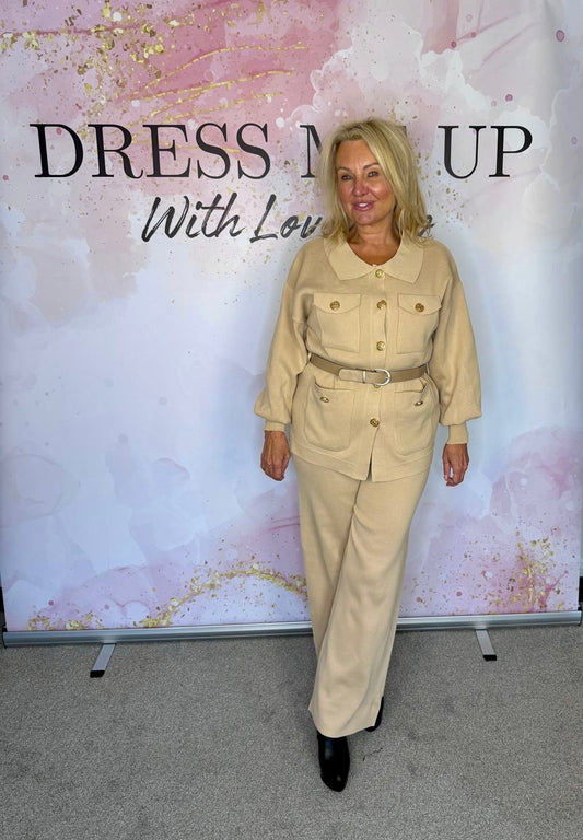 Francesca Tracksuit - Beige
