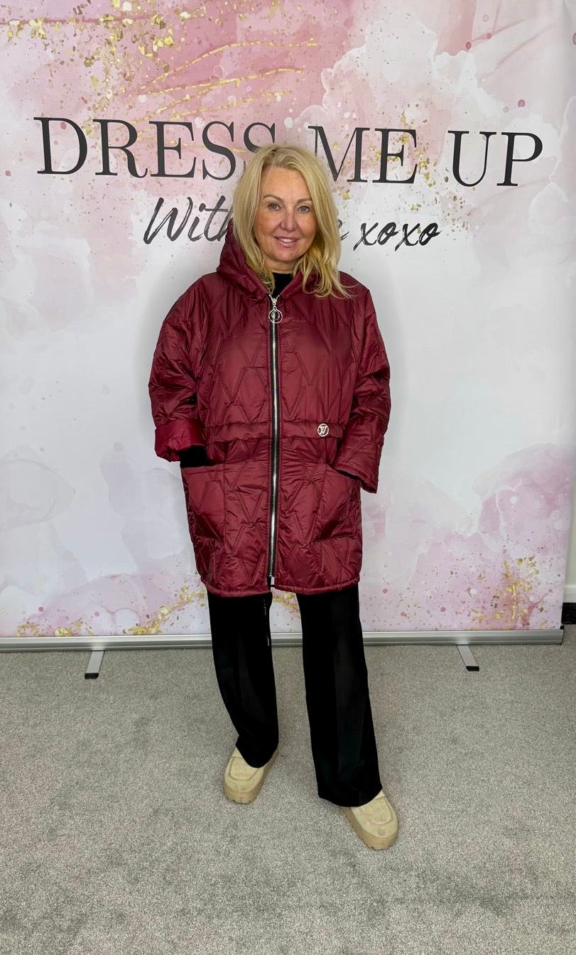 Jenny Jacket Burgundy