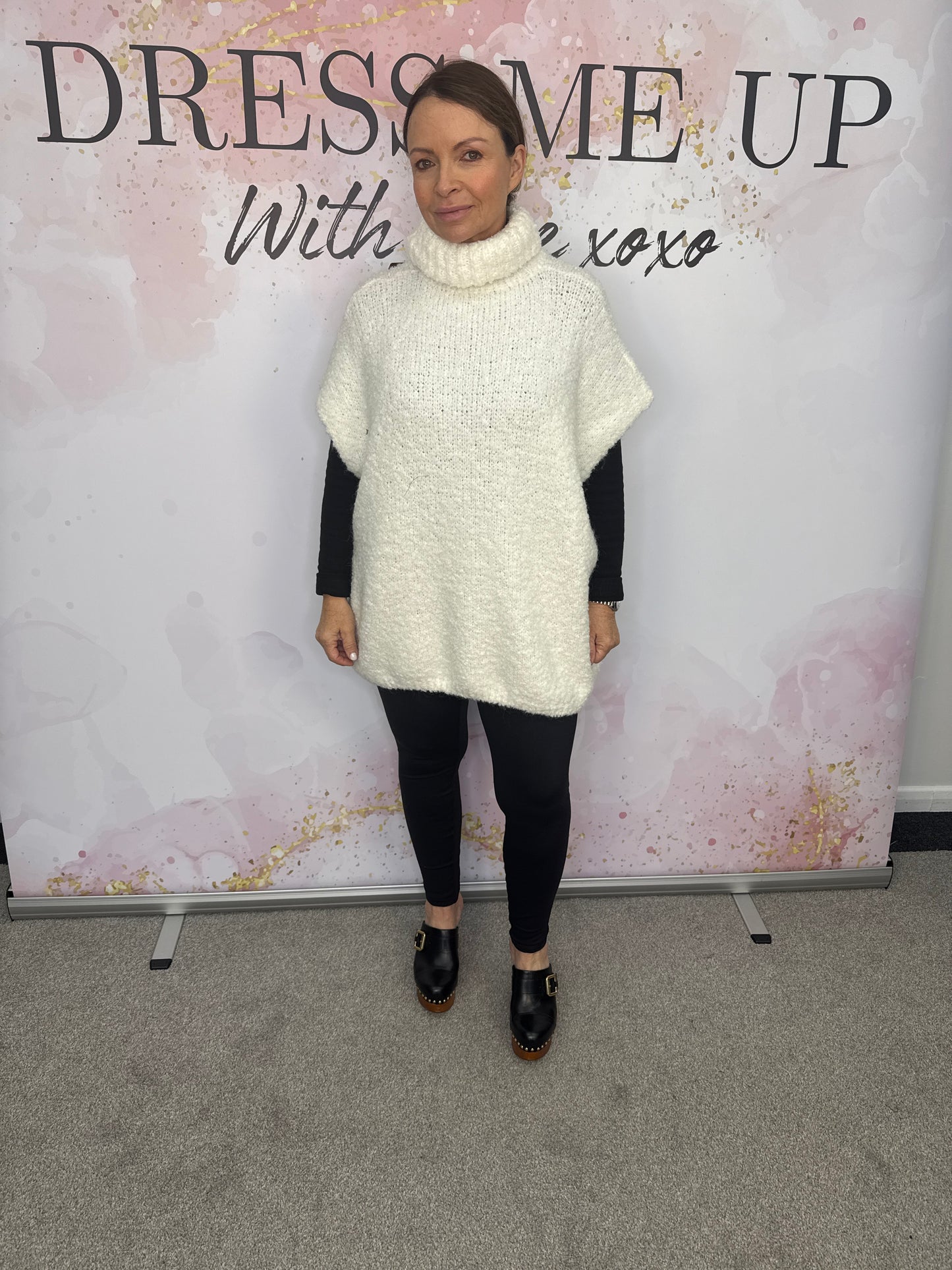 Teddy top winter white