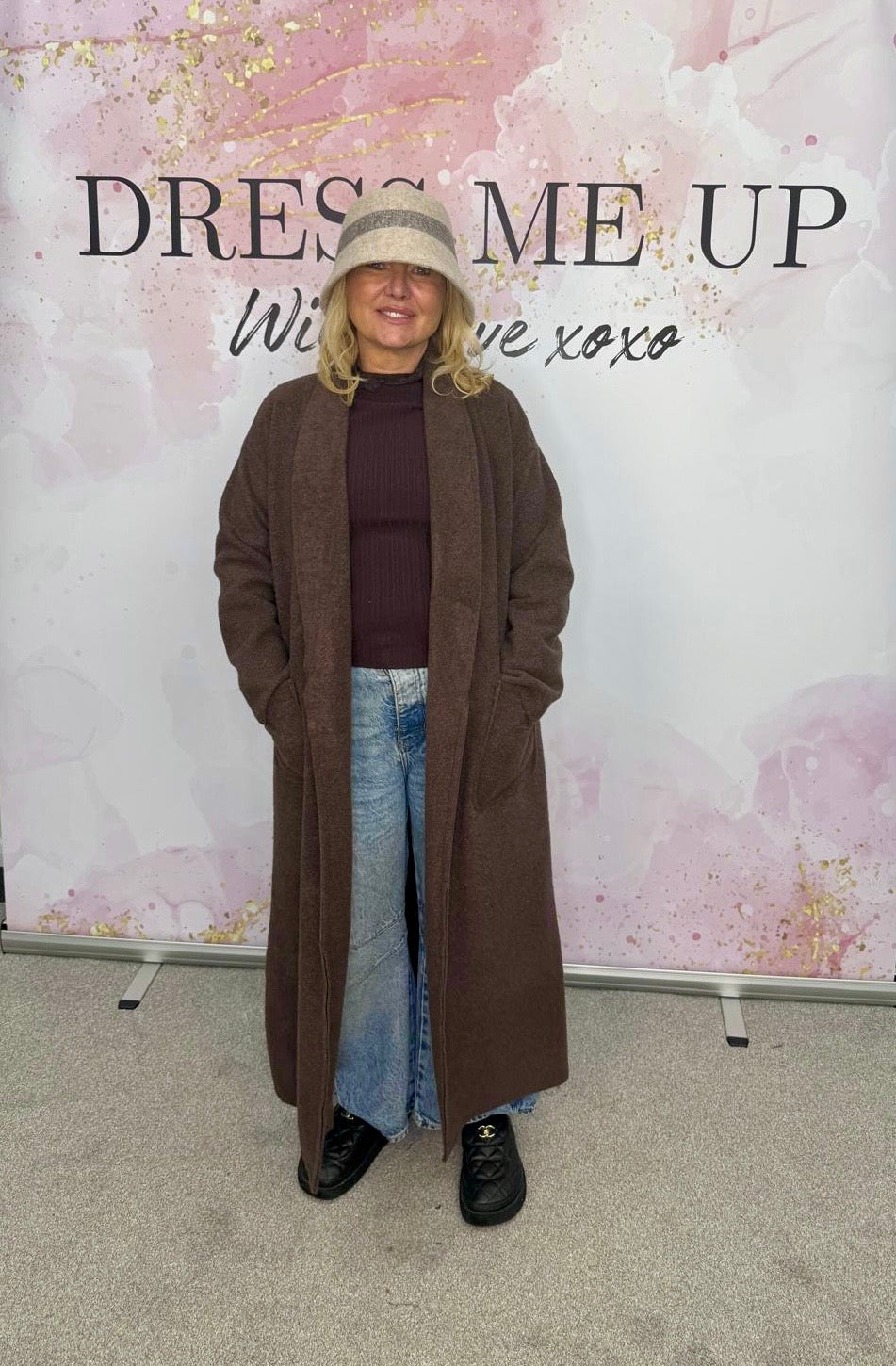 Amelia Coat - Brown