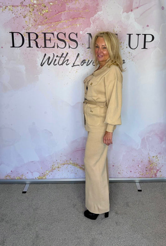 Francesca Tracksuit - Beige