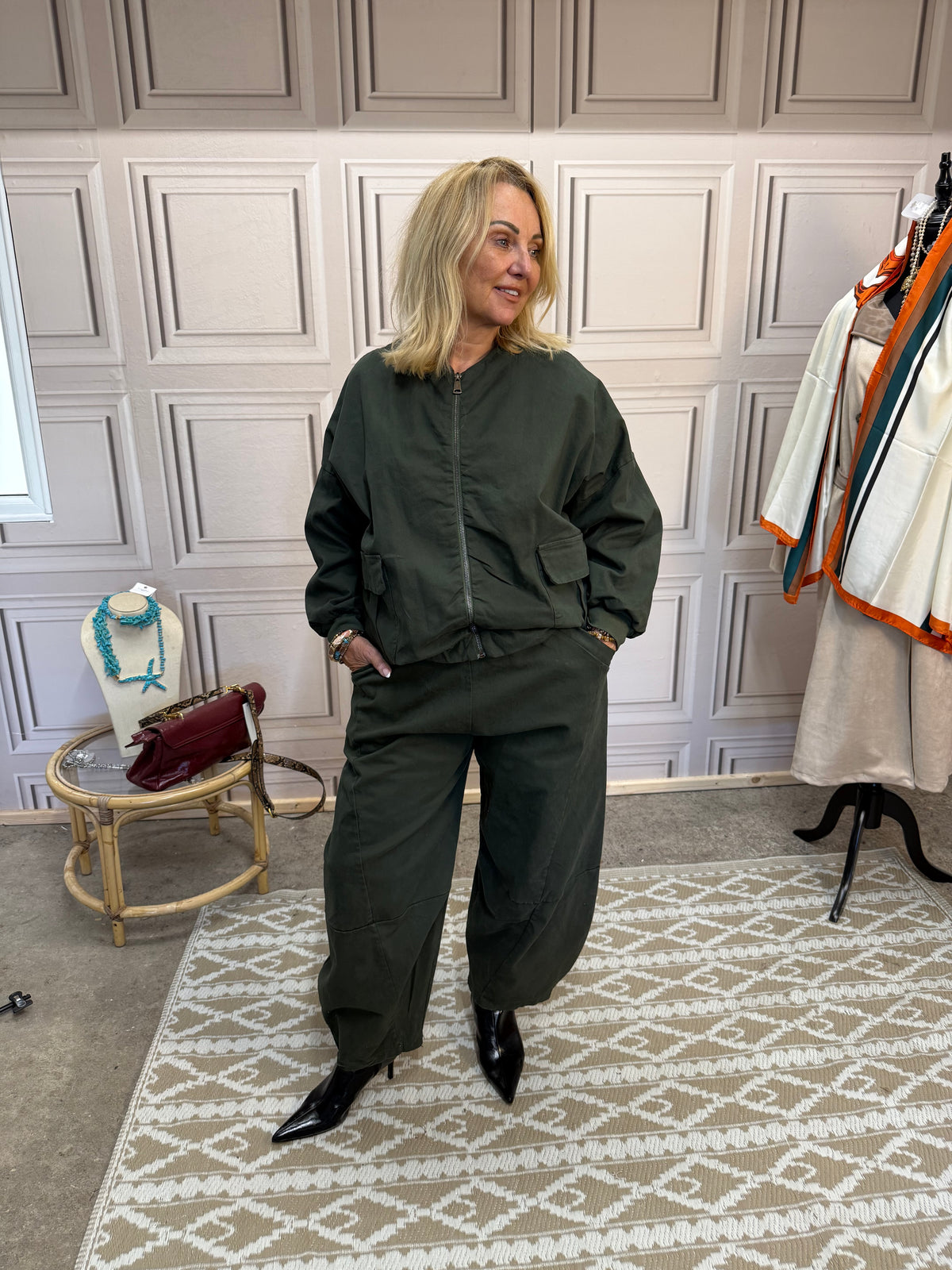 The Gina Set - Khaki
