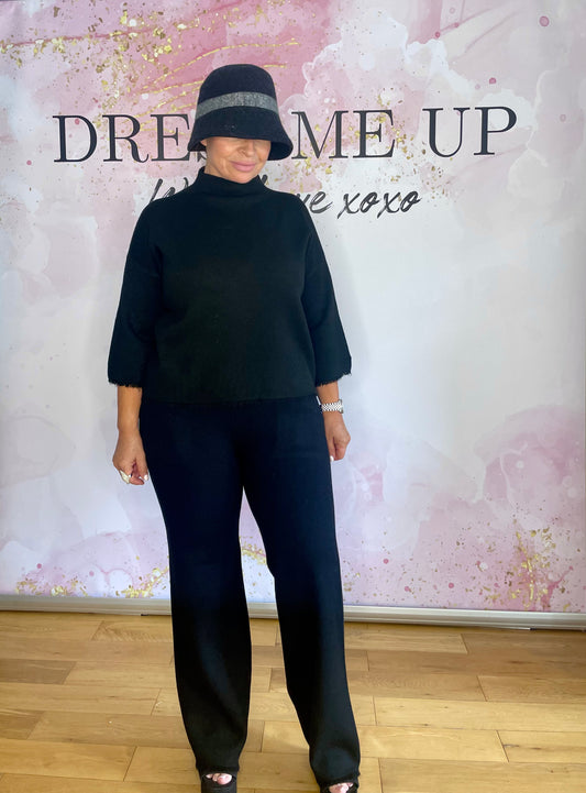 Kelly Hat Black