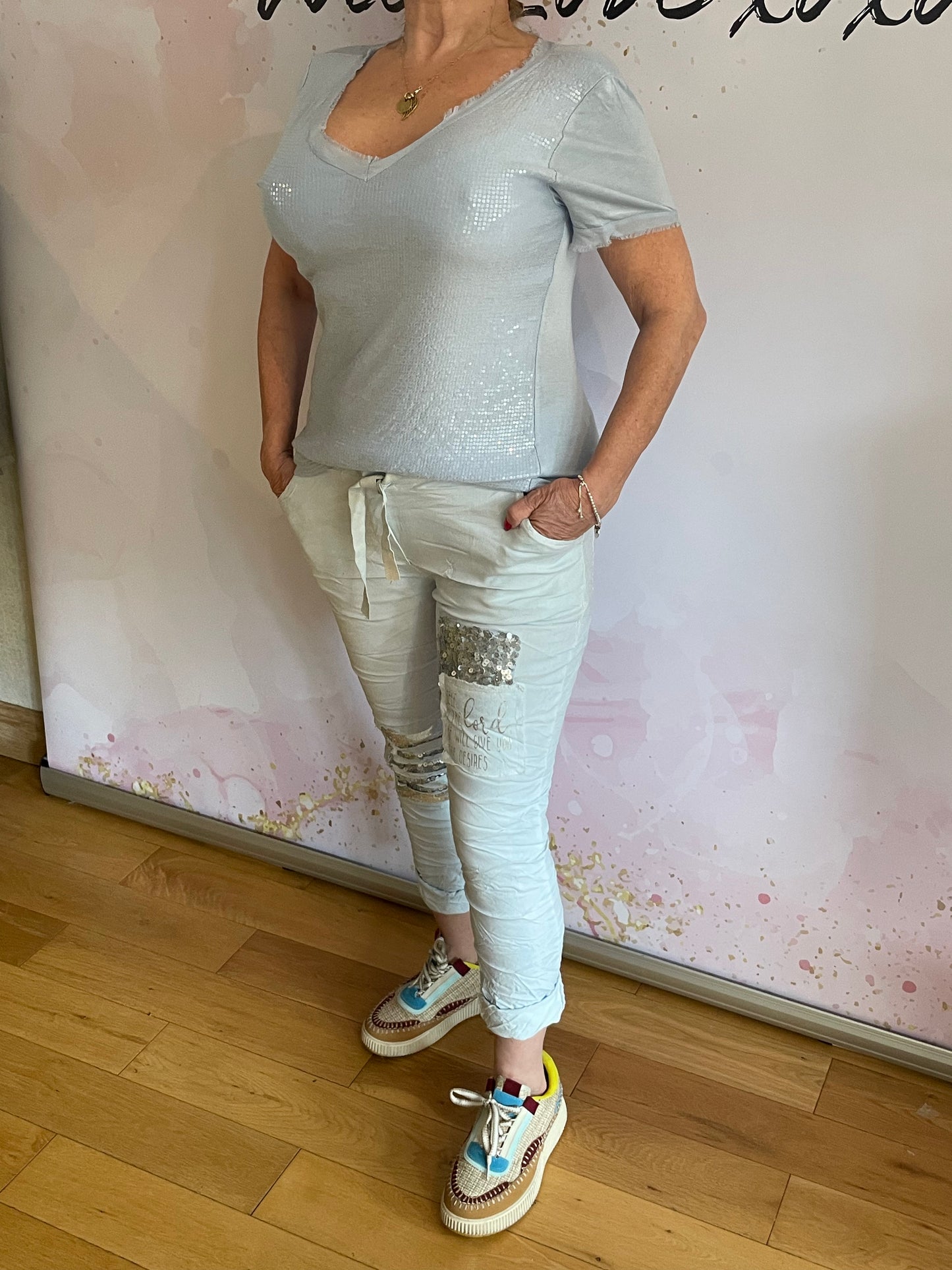 Sequin T Shirt