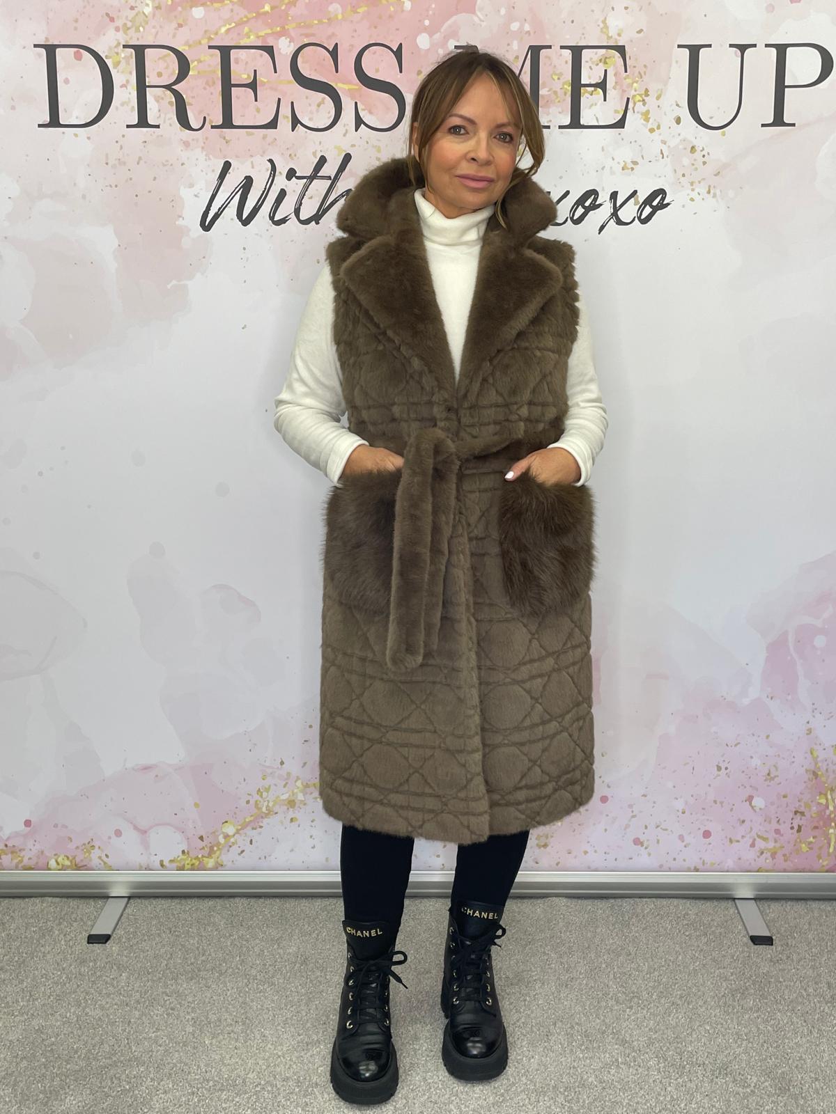 Susie Coat - Brown