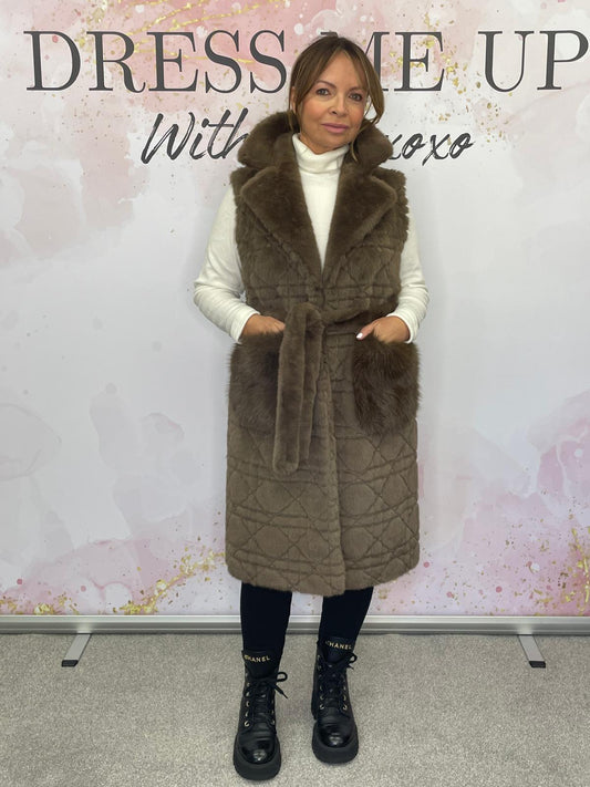 Susie Coat - Brown