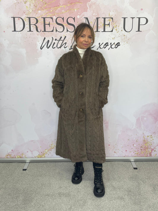 Gabriella Coat - Brown