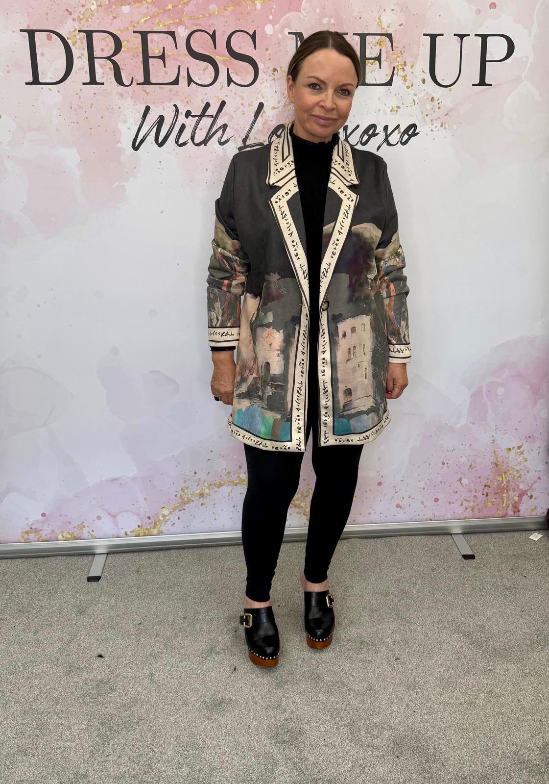 Florence Jacket Charcoal