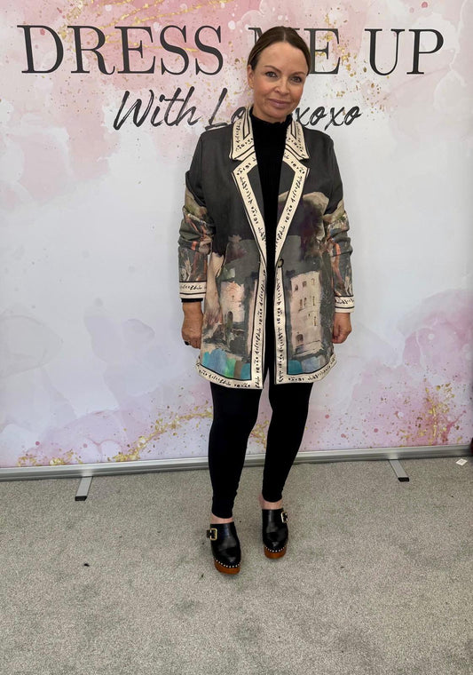 Florence Jacket Charcoal